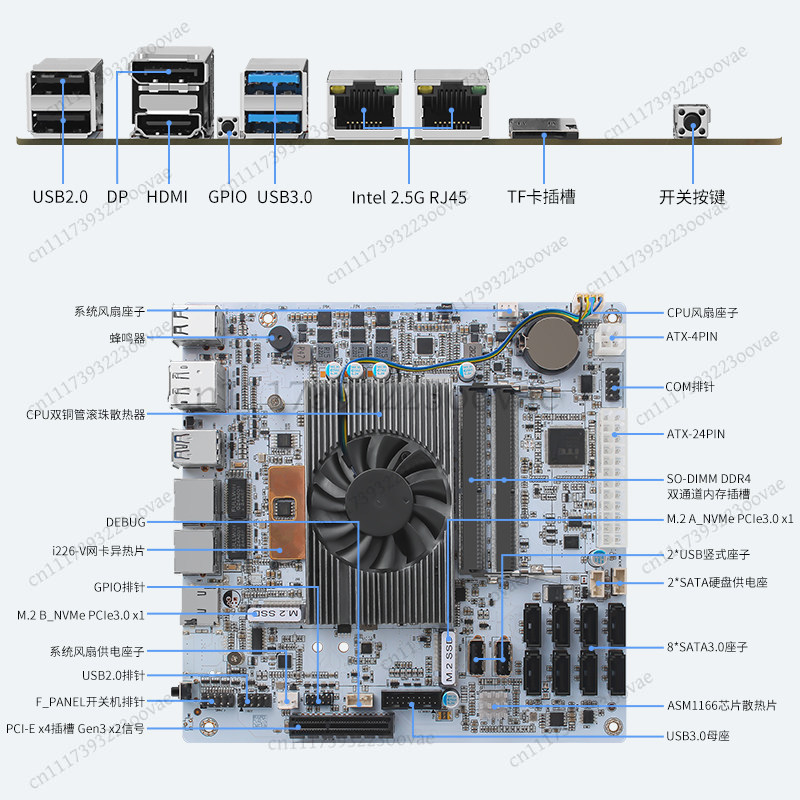 Df 8 Bay NAS-Motherboard I5-82 – Nas Motherboard 8 Sata Mini Itx Bewertung und Preis