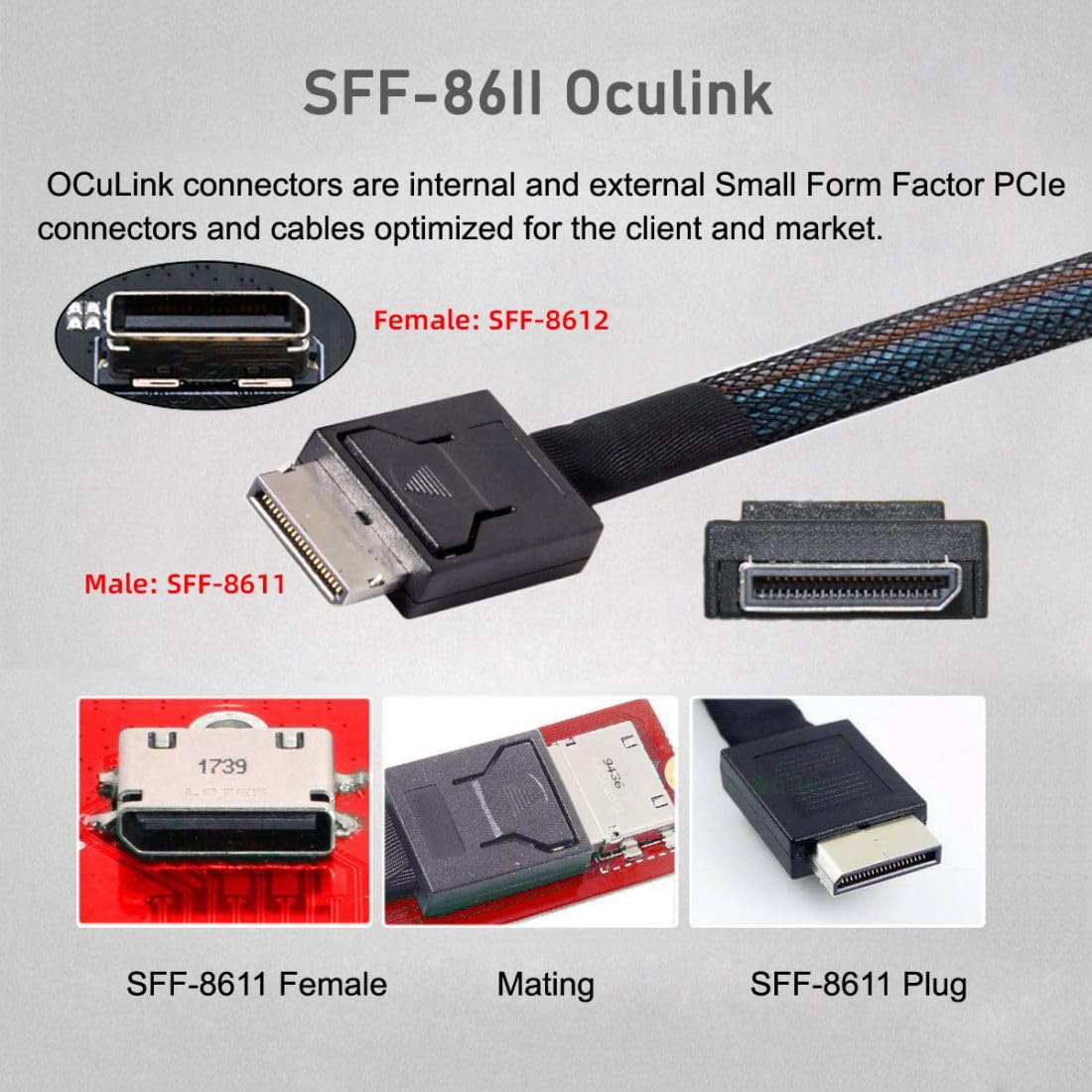 JonISerl Oculink Kabel PCIe 4. – Oculink Egpu Mini Pc Bewertung und Preis