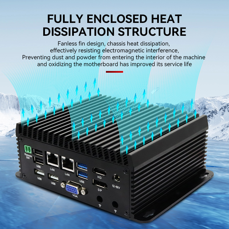 Quad Core N95 N97 Mini-PC RS48 – Fanless Industrial Pc Rs485 Core I7 Bewertung und Preis