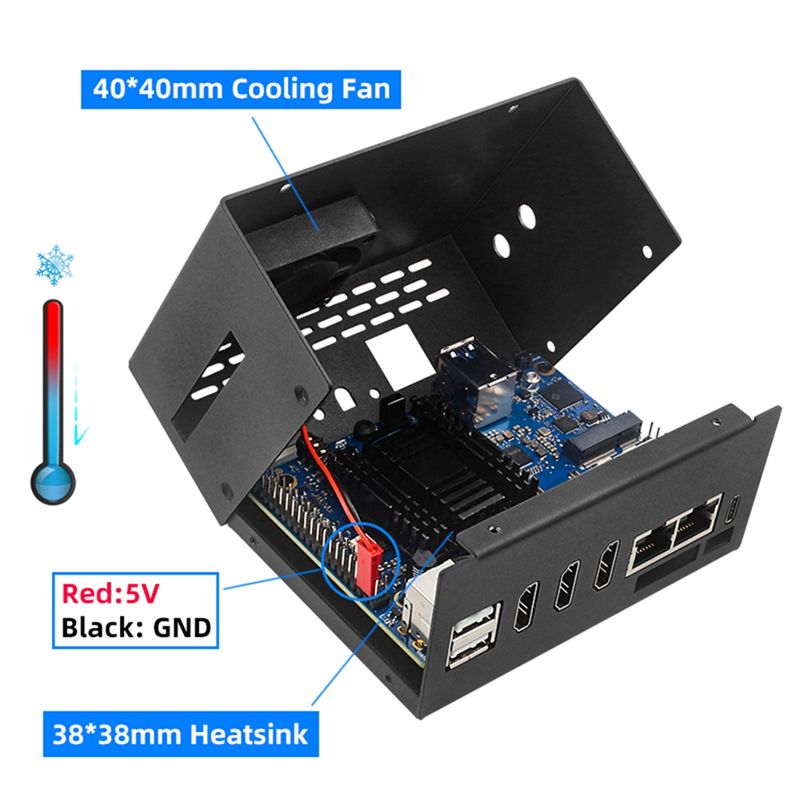 A29F-Metallgehäuse Hochwertige – Orange Pi 5 Plus 16Gb Bewertung und Preis